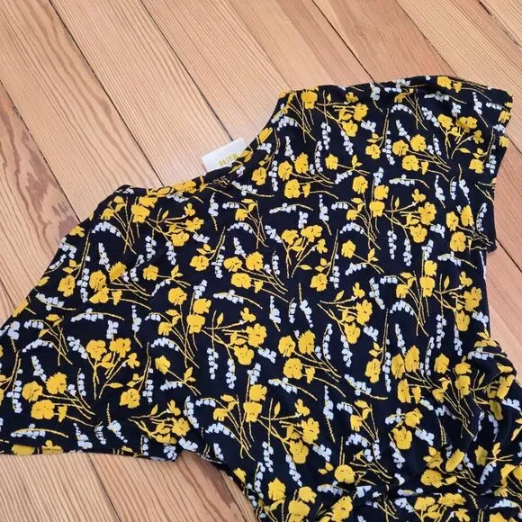 Maeve Anthropologie Floral Fit & Flare Dress Bohemian Cottagecore Festival XS - Picture 13 of 13